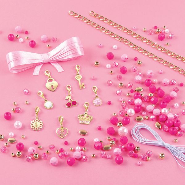 Juicy Couture: Набір для створення шарм-браслетів «Рожевий стиль» фото 4