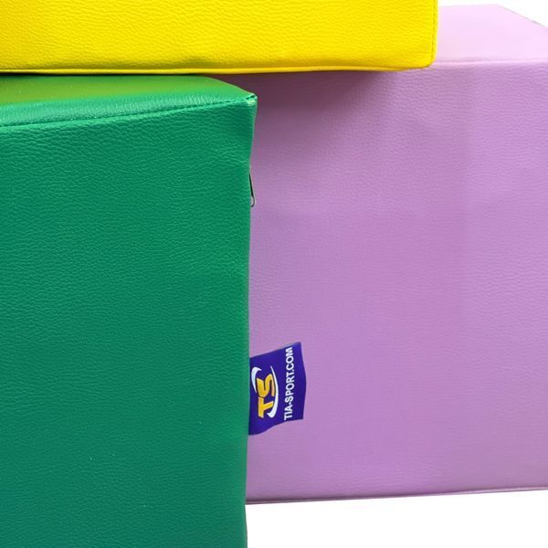 Игровой набор кубиков&nbsp;из мягких модулей Tia Кубики 30 см 1 куб 6 элементов фото 5