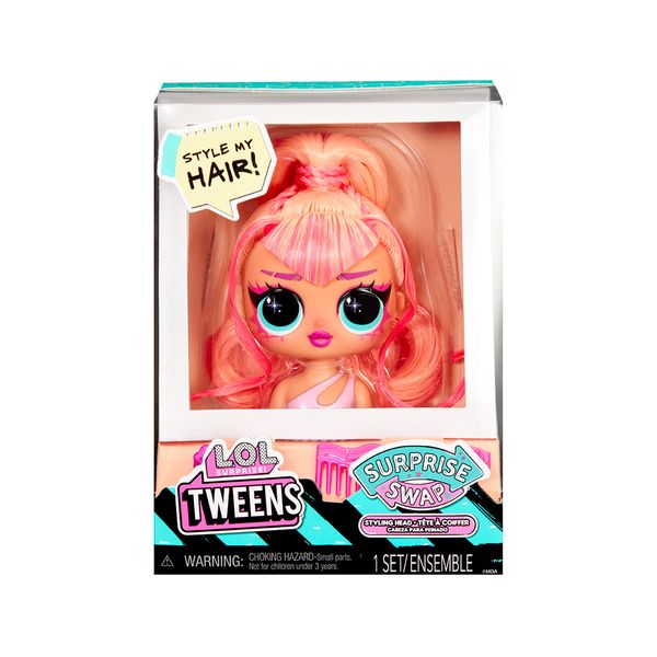 L.O.L. SURPRISE! Tweens Лялька-манекен для зачісок серії "Surprise Swap" Персиковий образ фото 2