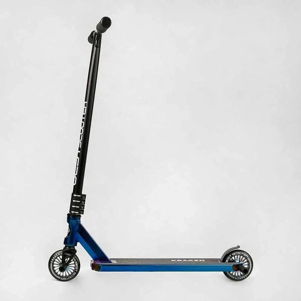 Трюковий самокат Best Scooter Kraken HIC-система, пеги, анод, колеса 110 мм синій KR-71078 фото 3