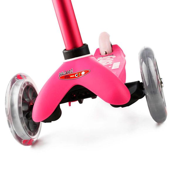 Дитячий самокат - трансформер MICRO серії Mini 3in1 Deluxe Plus Рожевий до 50 кг фото 6
