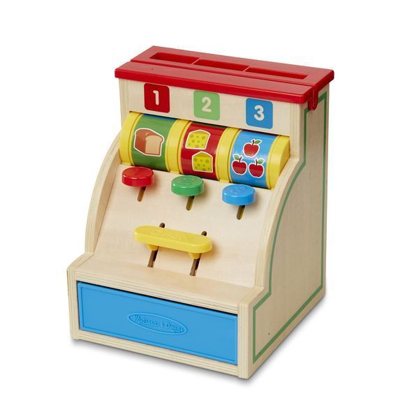 Первый деревянный кассовый аппарат Melissa&Doug MD3378 фото 5