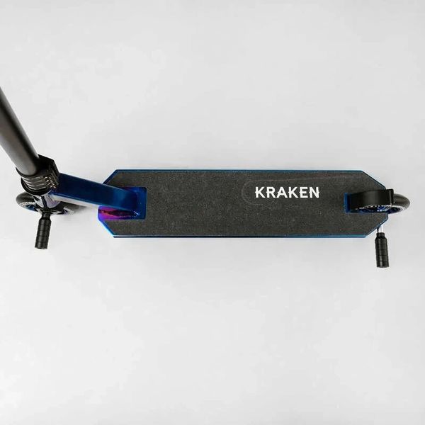 Трюковий самокат Best Scooter Kraken HIC-система, пеги, анод, колеса 110 мм синій KR-71078 фото 4