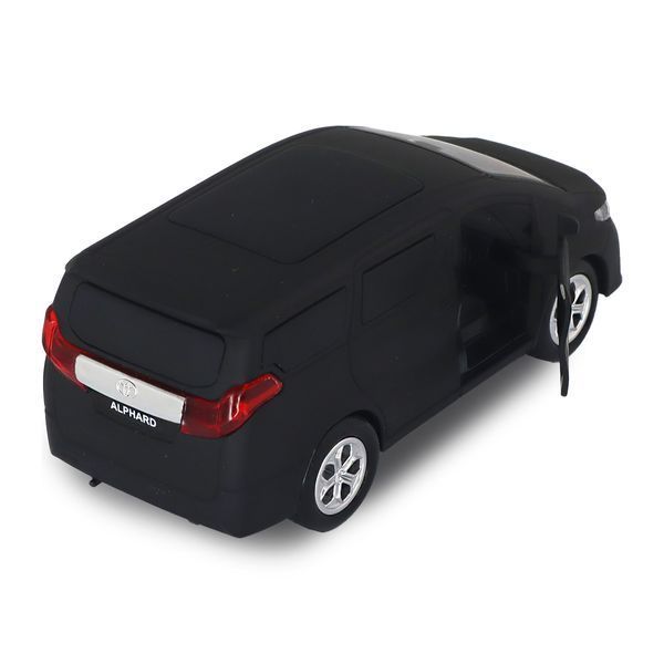 Військова машинка TechnoDrive Toyota Alphard &laquo;УДА&raquo;, масштаб 1:40, чорна фото 2
