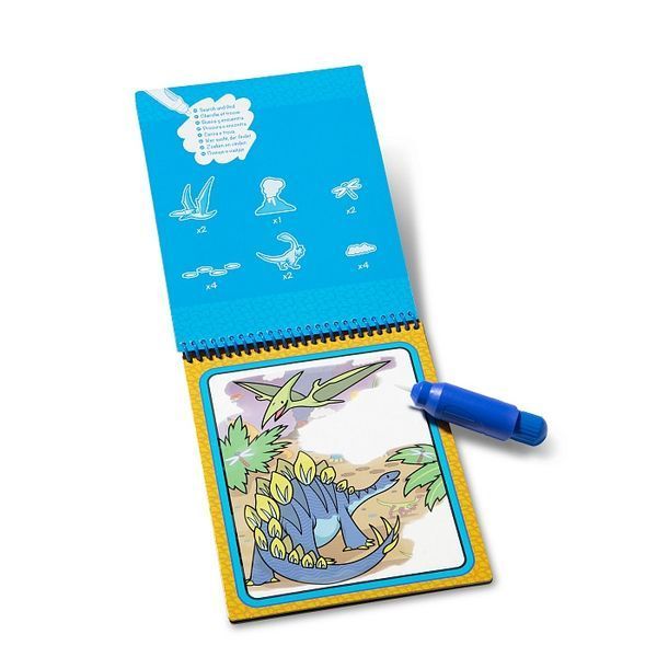 Волшебная водная раскраска Water WOW "Динозавры" Melissa & Doug MD19315 фото 2