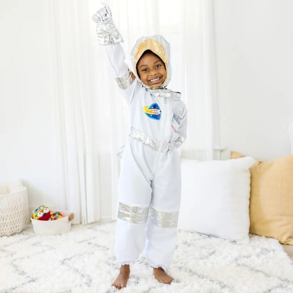Детский карнавальный костюм Астронавт Melissa&Doug для мальчиков и девочек 3-6 лет MD18503 фото 8