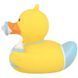 Стильна тематична гумова качечка FunnyDucks "Пупс хлопчик" L1849 фото 3