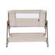Дитяче приставне ліжечко з матрацом пересувне CARRELLO Gracia CRL-16502 Linen Beige з народження фото 4