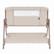 Дитяче приставне ліжечко з матрацом пересувне CARRELLO Gracia CRL-16502 Linen Beige з народження фото 5