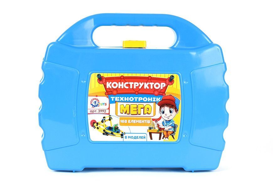 Дитячий конструктор ТехноК Технотронік Мега 168 деталей 3992 фото 3