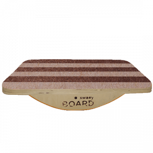 Деревянная балансировочная доска по Бильгоу без разметки SwaeyBoard Cappucino до 150 кг фото 1