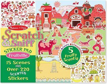 Набор ароматических наклеек со сценами "Фруктоград" 220 шт Melissa & Doug MD12193 фото 1