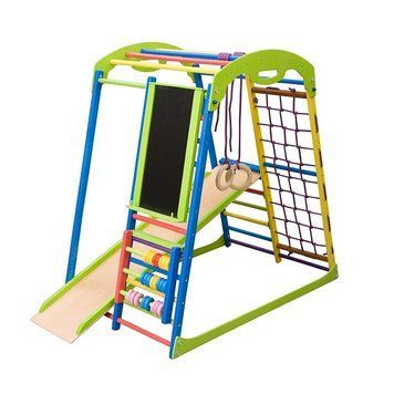 Развивающий домашний спортивный уголок SportBaby SportWood Plus фото 1