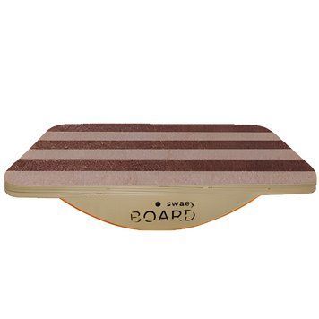 Дерев'яна балансувальна дошка по Більгоу SwaeyBoard фетр Cappucino до 150 кг фото 1