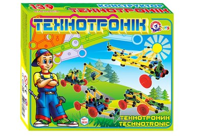 Детский конструктор ТехноК Технотроник 139 деталей 0830 фото 1
