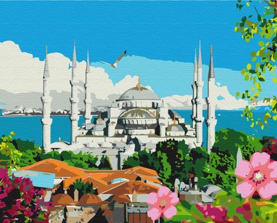 Картина за номерами BrushMe "Літній Стамбул" 40х50см BS51586 фото 1