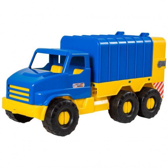 Игрушечный мусоровоз Tigres City Truck 48 см синий 39399 фото 2