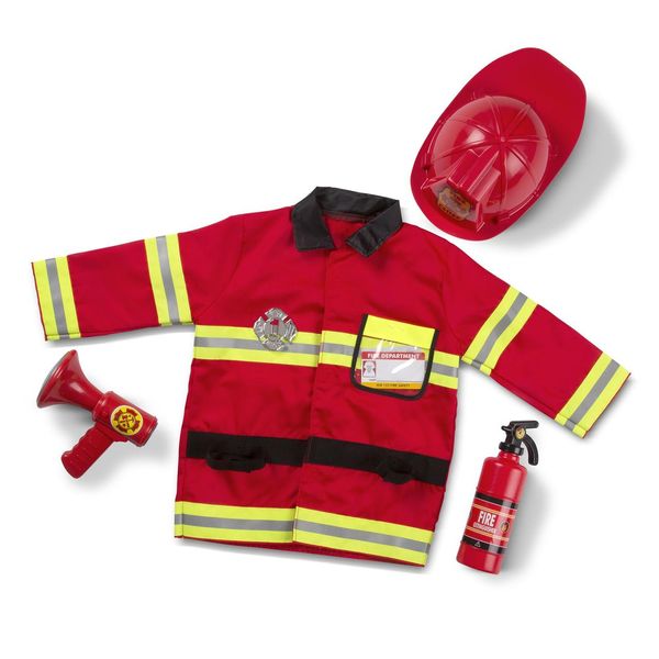 Детский тематический костюм (наряд) "Пожарный" на 3-6 лет Melissa&Doug фото 6