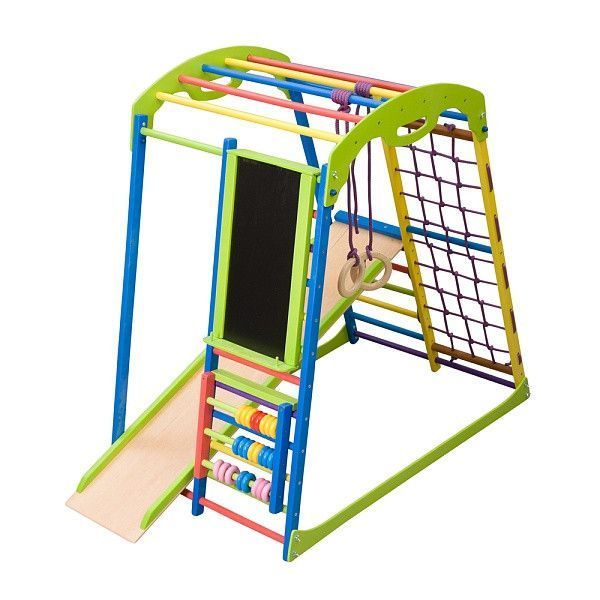 Развивающий домашний спортивный уголок SportBaby SportWood Plus фото 4
