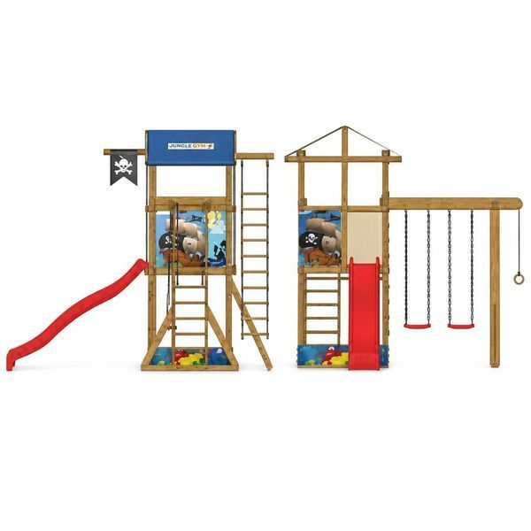 Детский уличный игровой комплекс SportBaby-14 400х400х315см фото 3