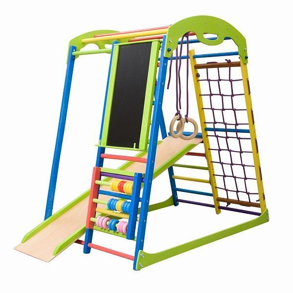 Развивающий домашний спортивный уголок SportBaby SportWood Plus фото 5