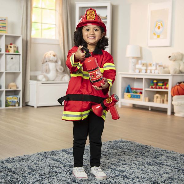 Детский тематический костюм (наряд) "Пожарный" на 3-6 лет Melissa&Doug фото 4