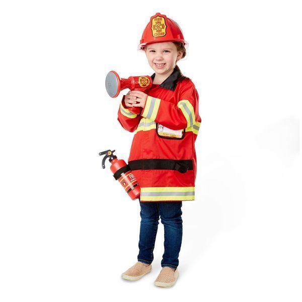 Дитячий карнавальний костюм Пожежний Melissa&Doug для хлопчиків і дівчаток 3-6 р MD14834оків фото 12