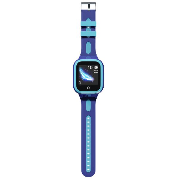 Детские водонепроницаемые GPS часы MYOX MX-70BW (4G) синие с видеозвонком фото 7