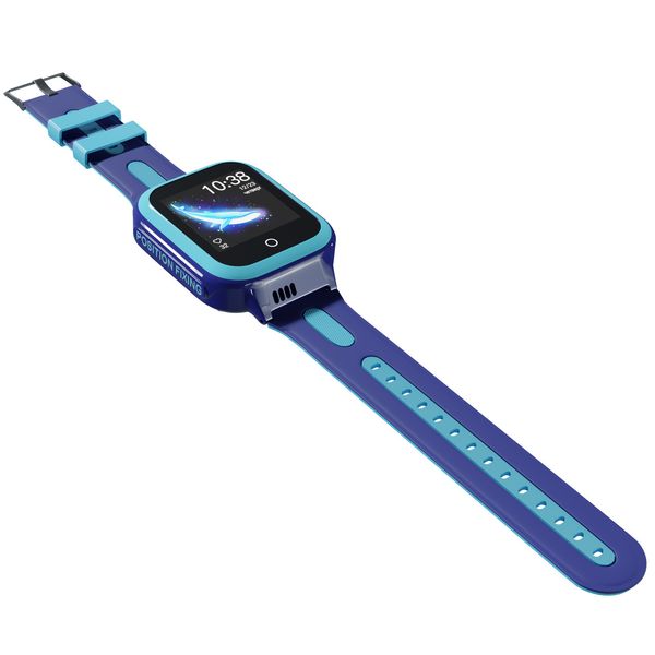 Детские водонепроницаемые GPS часы MYOX MX-70BW (4G) синие с видеозвонком фото 8