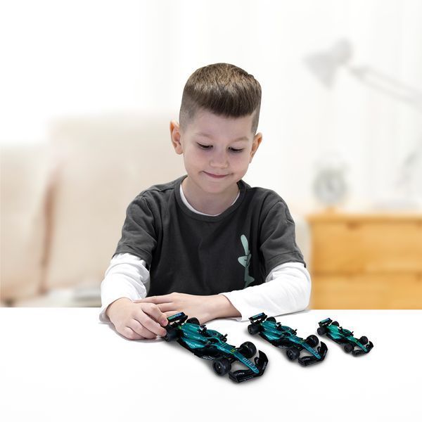 Колекційна модель автомобіля TechnoDrive Aston Martin F1 (2024), масштаб 1:24, бірюзова фото 2