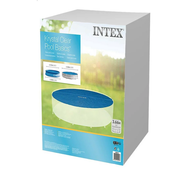 Теплозберігаюче покриття (солярна плівка) для басейну Intex діаметр 348 см 28012 фото 10