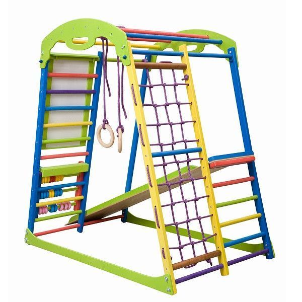 Развивающий домашний спортивный уголок SportBaby SportWood Plus фото 6