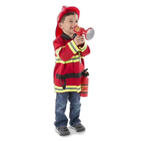Детский тематический костюм (наряд) "Пожарный" на 3-6 лет Melissa&Doug фото 3