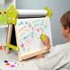 Детский двусторонний мольберт для рисования Люмик настольный «5в1» 33х44 см фото 3