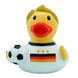 Стильна тематична гумова качечка FunnyDucks "Футболіст Німеччини" L1815 фото 2