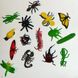 Ігровий набір з тваринами COG Creepy Bugs 16 предметів + ігрова поверхня T096 фото 2