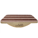 Деревянная балансировочная доска по Бильгоу SwaeyBoard фетр Cappucino до 150 кг фото 1
