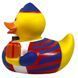 Стильна тематична гумова качечка FunnyDucks "День Народження" L1341 фото 5