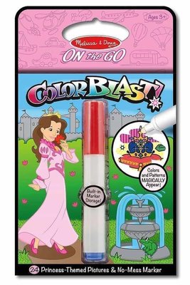 Волшебная раскраска с маркером ColorBlast "Принцессы" Melissa & Doug MD5356 фото 1