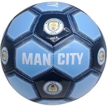 Футбольний м'яч №5 Manchester City PU 32 блакитний панелі FP083 фото 1