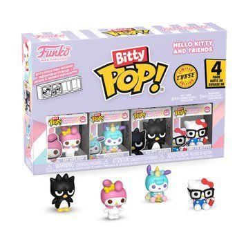Набір фігурок BITTY POP! Sanrio My Melody 4 фігурки 2,5 см з поличкою 85716 фото 1