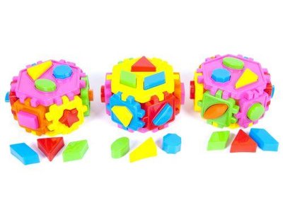 Развивающий детский сортер-шестиугольник Kinderway 50-105 фото 1
