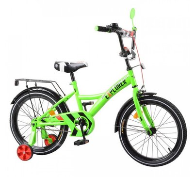 Велосипед дитячий двоколісний 18" TILLY EXPLORER T-21819 green фото 1
