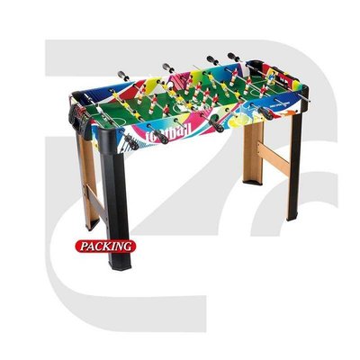 Ігровий стіл "Настільний футбол" на штангах з рахунками дерев'яний з ніжками 1084 фото 1