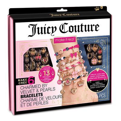 Juicy Couture: Набор для творчества «Браслеты, украшенные бархатом и жемчужинами» фото 1