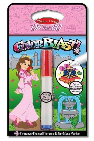 Чарівна розмальовка з маркером ColorBlast "Принцеси" Melissa & Doug MD5356 фото 1