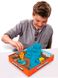 Набір кінетичного піску для дитячої творчості Kinetic Sand CONSTRUCTION ZONE (блакитний, формочки фото 4