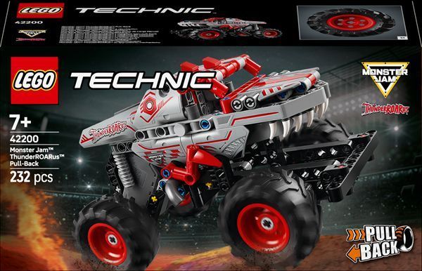 Конструктор LEGO Technic Monster Jam ThunderROARus с инерционным двигателем 232 детали с 7 лет 42200 фото 2