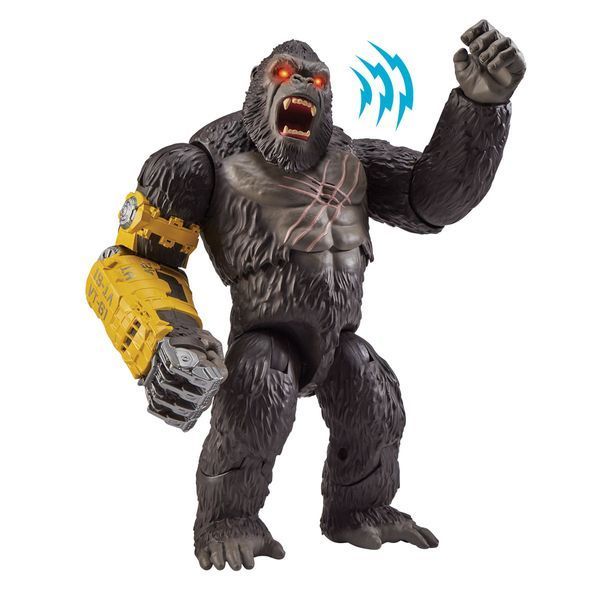 Інтерактивна ігрова фігурка GODZILLA X KONG Мегапотужний удар Конга, світло, звук 33 см 35585 фото 5