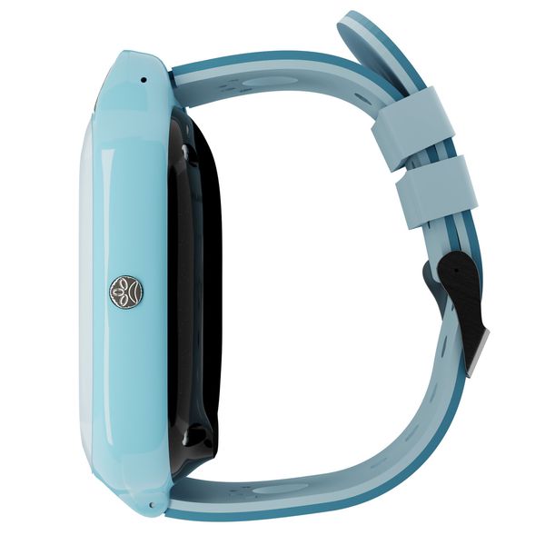 Детские водонепроницаемые GPS часы MYOX MX-58BW (4G) голубые с видеозвонком фото 4